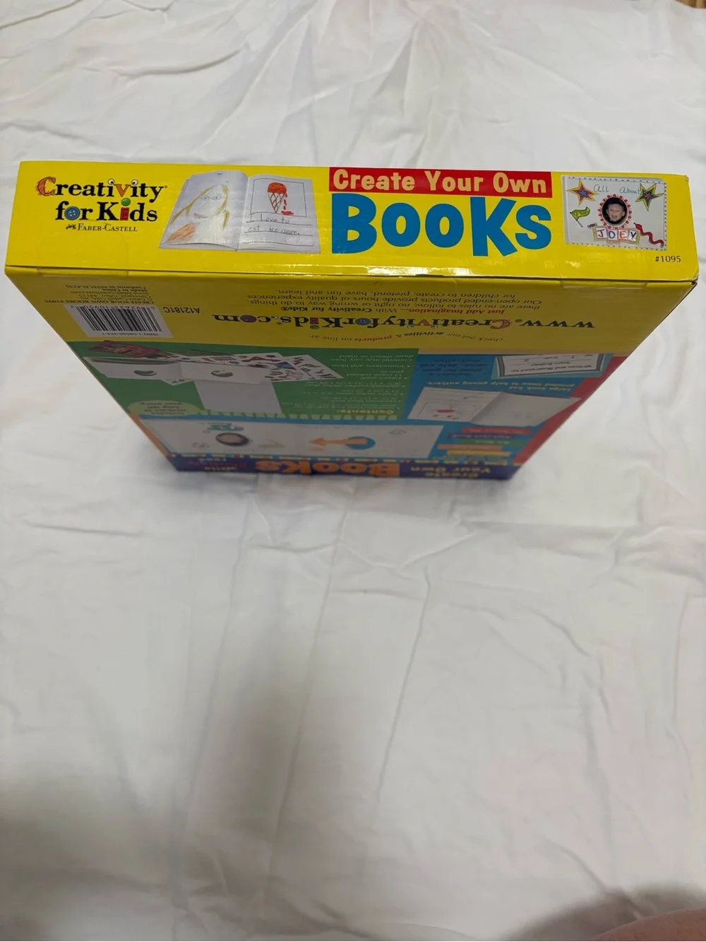 Creativity for Kids Create Your Own Books – Blue & Yellow Hardcover Set